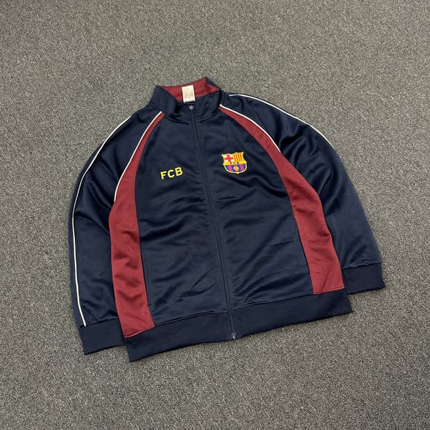 L) FC 바르셀로나 바르샤 트랙탑 져지 집업