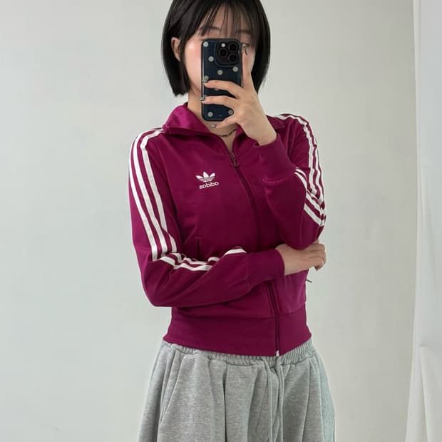 아디다스 플럼 딱붙 져지