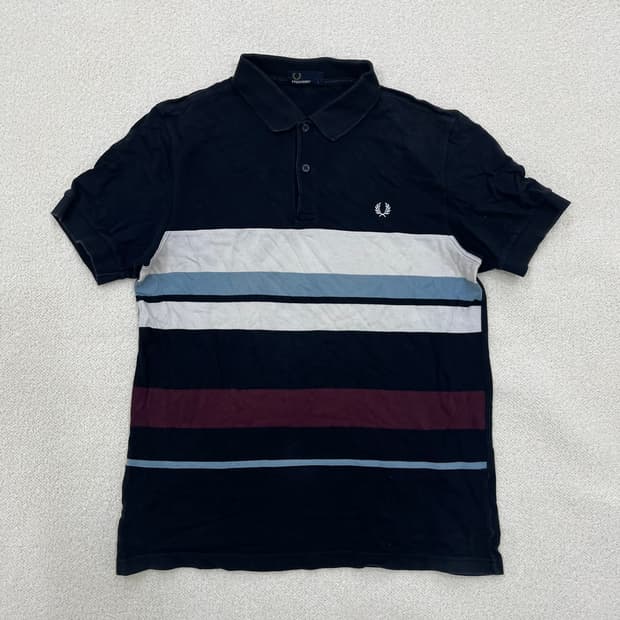 L 프레디페리 스트라이프 피케 카라티 0303M