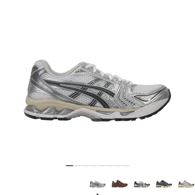새상품) 아식스 젤카야노14 화이트 그래파이트 260사이즈