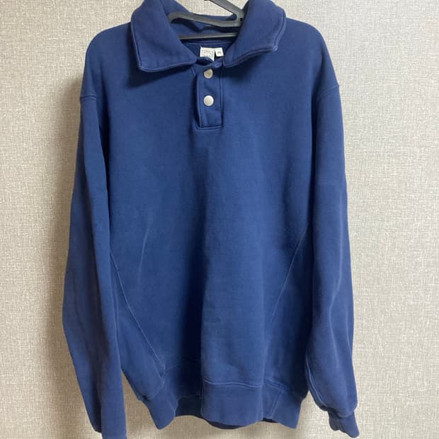 PAA 투버튼 폴로 스웻 SEA M