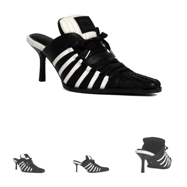 YELLO 이에로 MONOCHROME SNEAKER MULES
