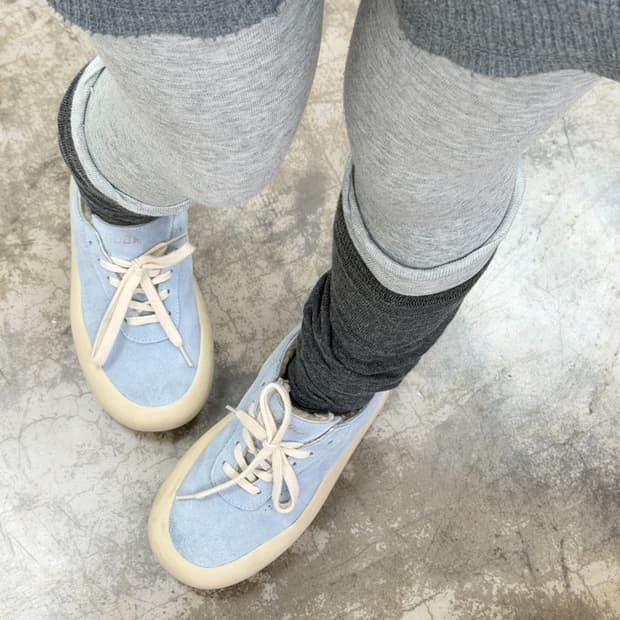 골든구스 스페이스 스타 시어링 스웨이드 플랫폼 스니커즈