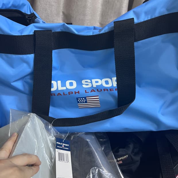 폴로스포츠 더플백 신품