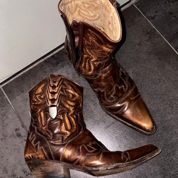 빈티지 앵클 웨스턴 부츠 240