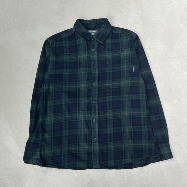 에디바우어 워크 체크셔츠 s08895