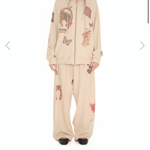 toomuchtax western waffle zip-up set up