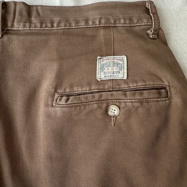 32x30 폴로 치노 투플리츠 팬츠(made in USA)