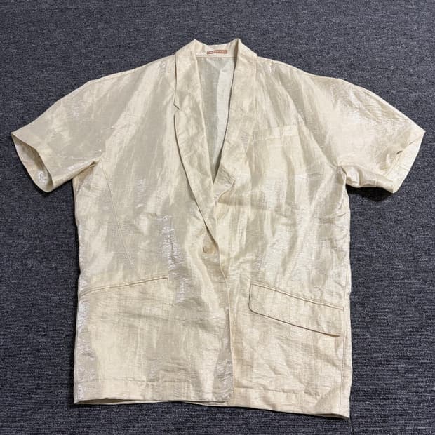 NEHERA 린넨 반팔 자켓