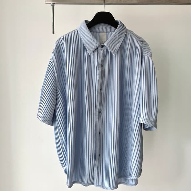 Casper John pleats shirt (sample) 