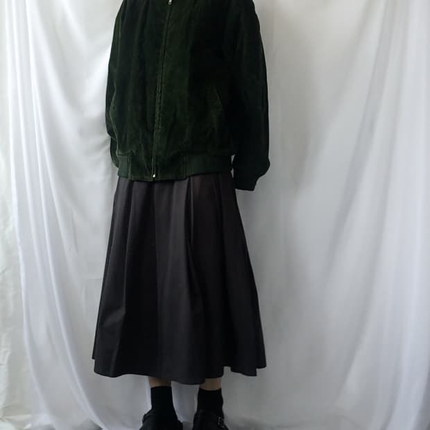 Velour high neck jacket