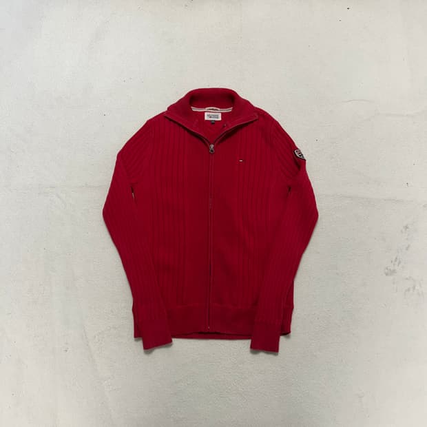 타미힐피거 니트집업