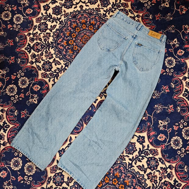 리(Lee) 24Fw 세미 와이드 데님팬츠 26size