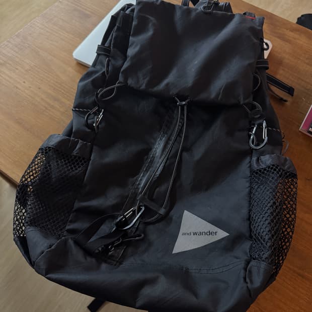 and wander 30l 백팩 앤드원더