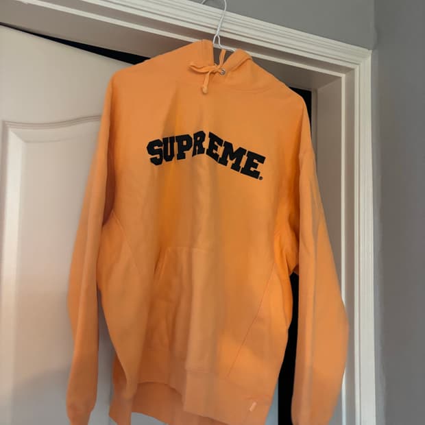 [L] 슈프림 컬리지에이트 후드 피치 24ss