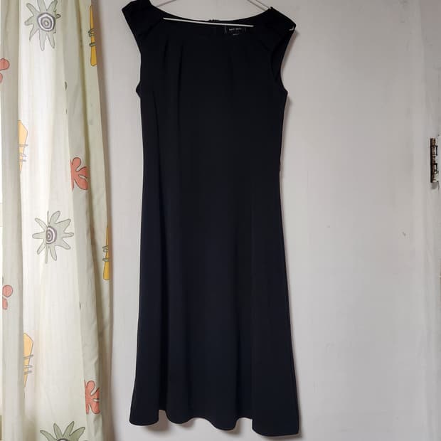 베스트벨리 블랙 민소매 원피스66(하자있음)