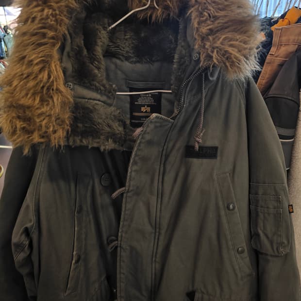 알파인더스트리  N3B 야상 점퍼