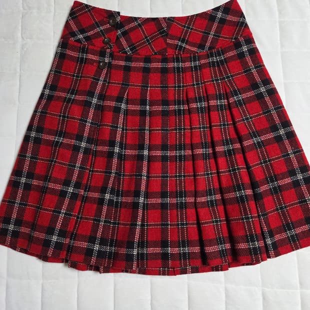 캐캐체st 체크스커트 체크숏스커트 미니스커트 미디스커트