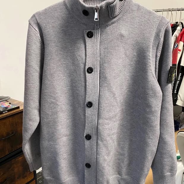 FW25 캐주얼 긴팔 싱글 니트 L