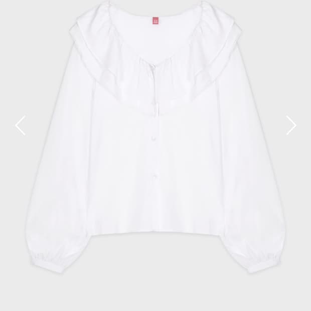 Sinoon 시눈 더블 칼라 블라우스