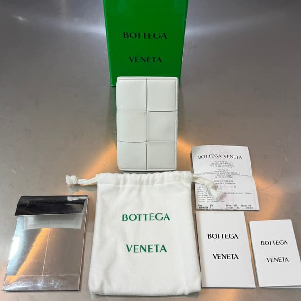 보테가베네타 카세트 비즈니스 카드지갑 풀구성  보테가베네타 카세트