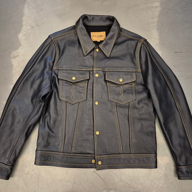 Cidu 레더 자켓