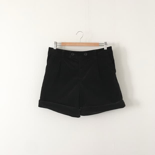 corduroy roll up shorts