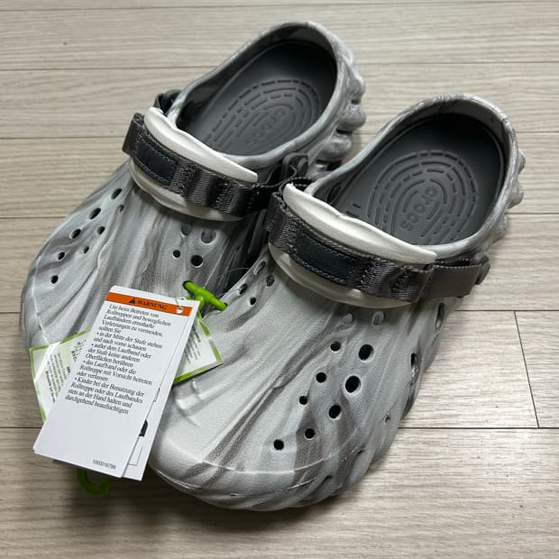 (새상품) 크록스 에코 마블드 클로그 문라이트 멀티 [270] 지비츠