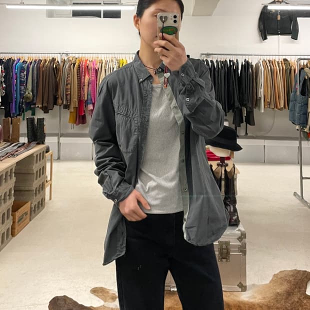 EMPORIO ARMANI washed shirts 알마니 셔츠