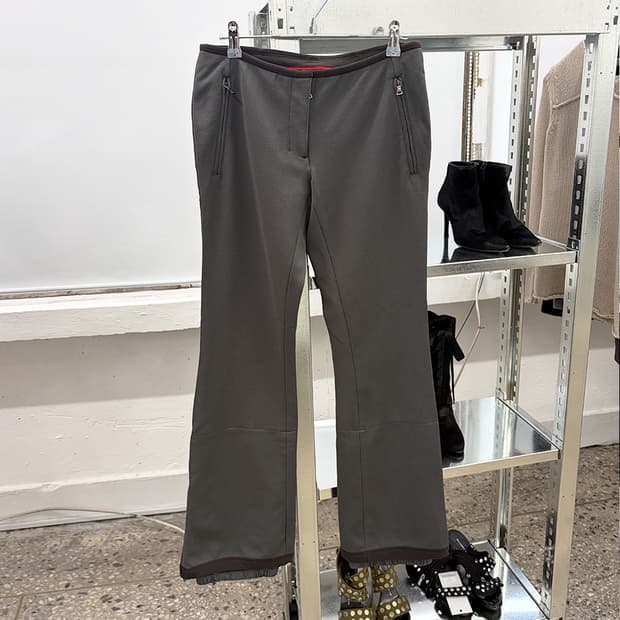 00s 프라다 스포츠 테크니컬 부츠컷 팬츠