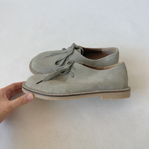 [260]Pre owned 스웨이드 데저트 로우