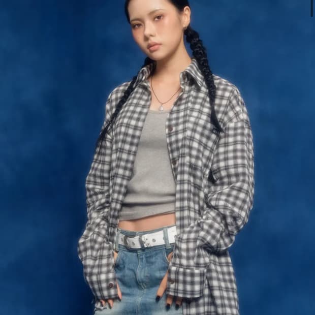 애즈온 화이트 벨트