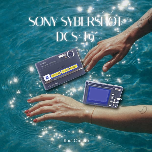 소니 사이버샷 DSC-T9 네이비 블루💙 빈티지 디카 디지털카메라