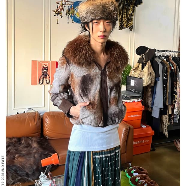 1980-90s Italian Red Fox Beaver Lamb JK