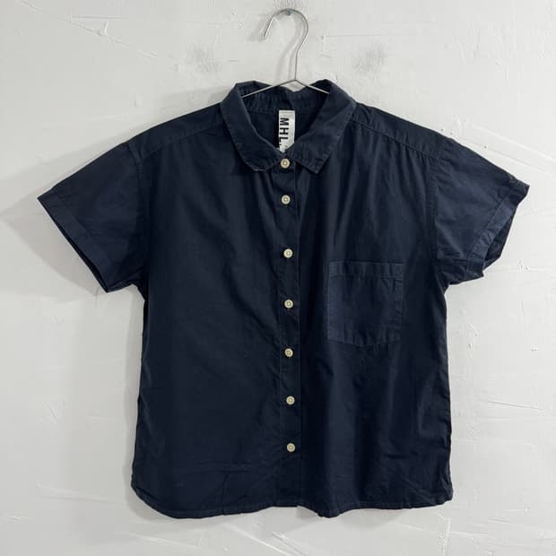 Margaret Howell navy shirt