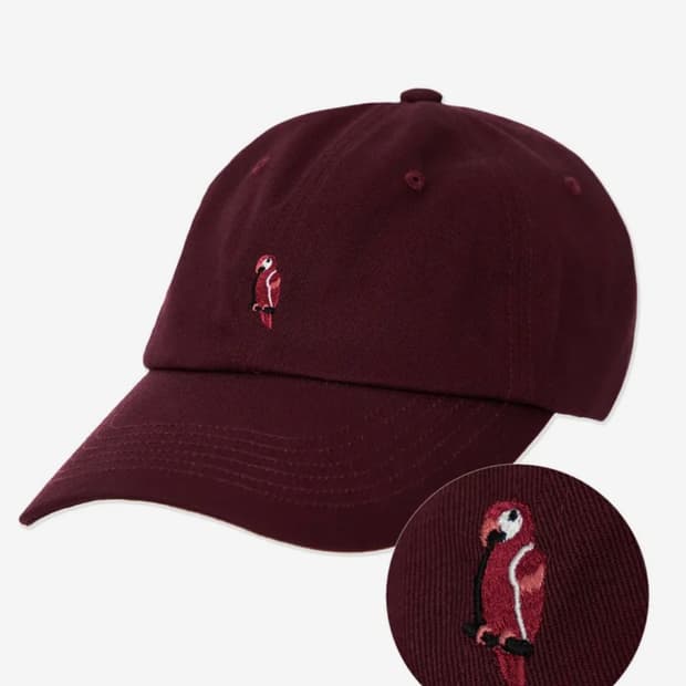 [OS] 칸코 풀 로고 볼캡 버건디 판매