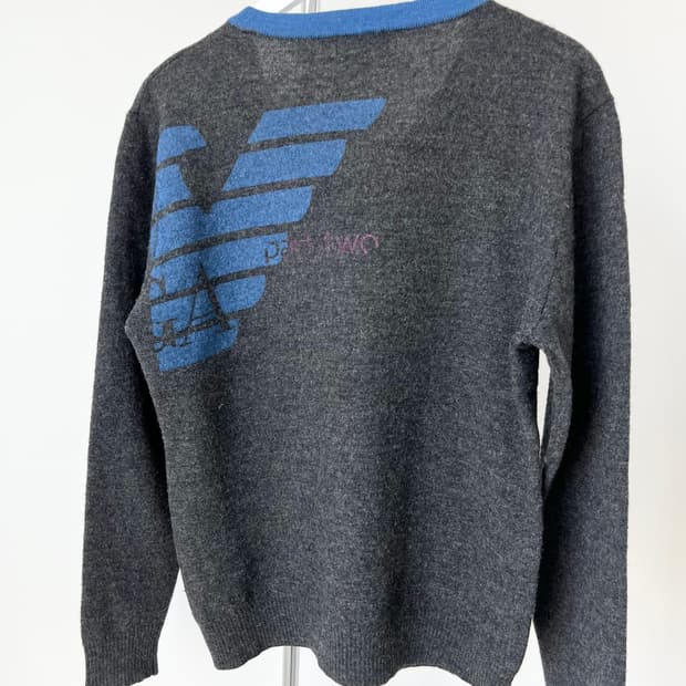 EMPORIO ARMANI 00s v-neck sweater