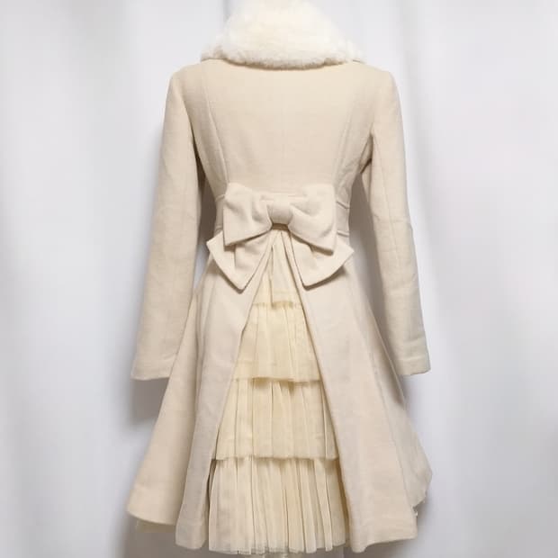 빈티지 리본레이스 롱코트 달천 핀터 히메로맨틱갸루 캐캐체 로리타 대장