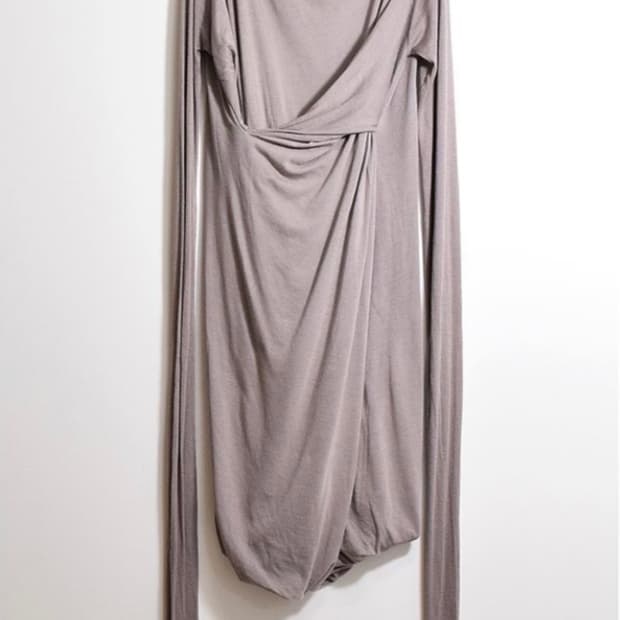 rick owens drape ops 드레이프 원피스