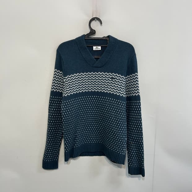 라코스테 남성 니트 100