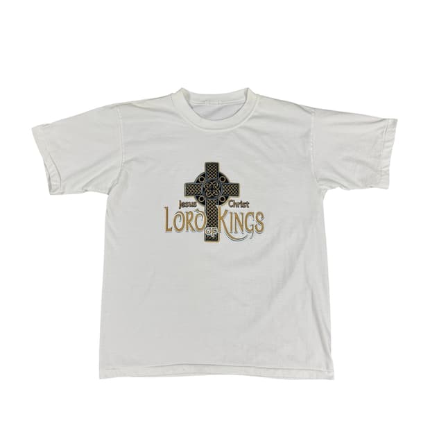 빈티지 90s Lord of Kings Jesus 지저스 티셔츠