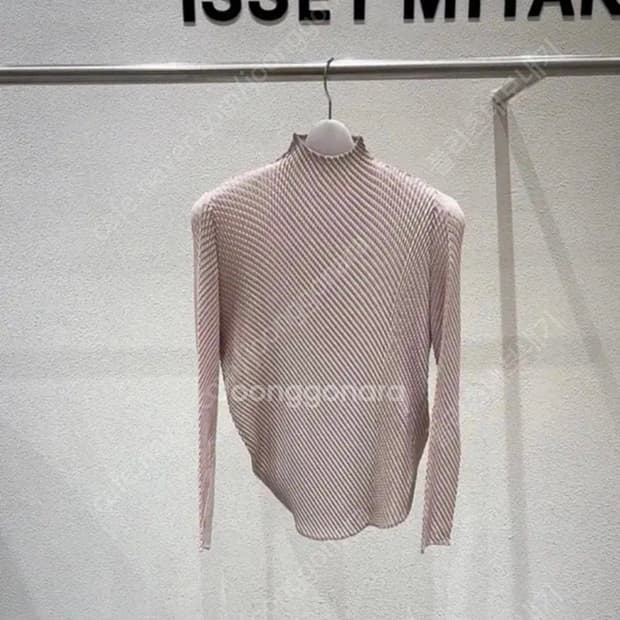 이세이미야케 미스티 플리츠 핑크 새상품급