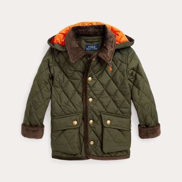 폴로 보이즈 퀼팅자켓 XL