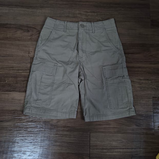 유니클로 재팬 카고반바지 