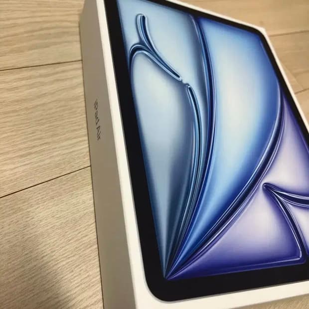아이패드에어11 M2 블루 미개봉