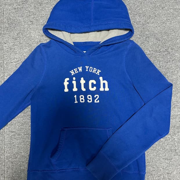 아베크롬비 후드티 블루