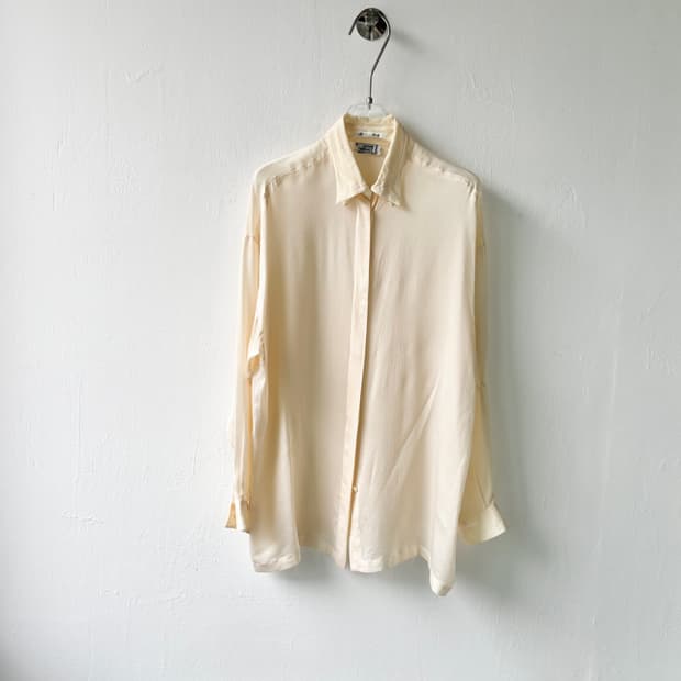 베르사체 실크 셔츠