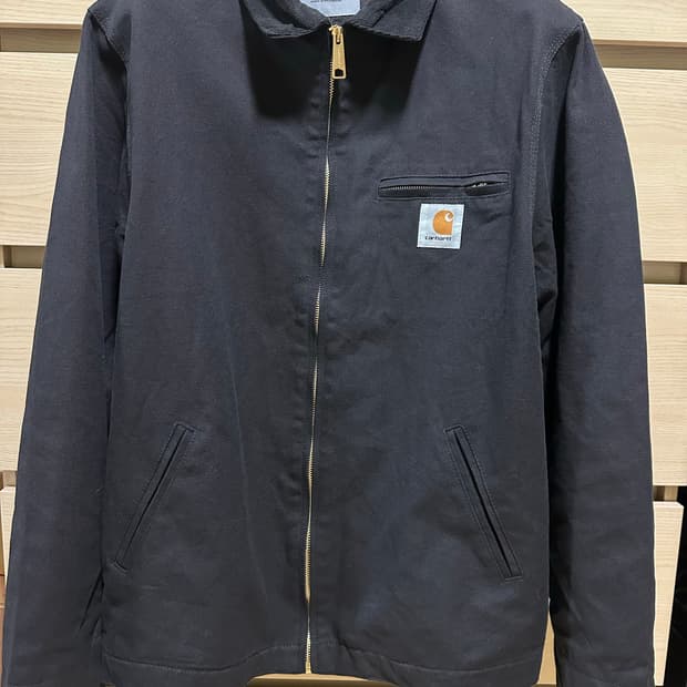 (XL) 칼하트 디트로이트 자켓 블랙