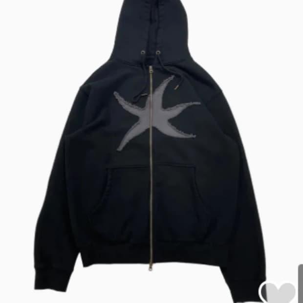 더콜디스트모먼트 후드집업 블랙