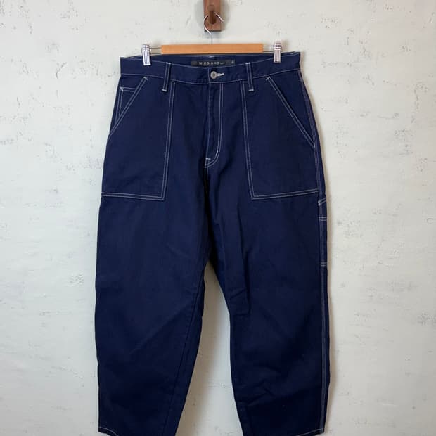 니코앤드 와이드 실루엣 카펜터 데님팬츠